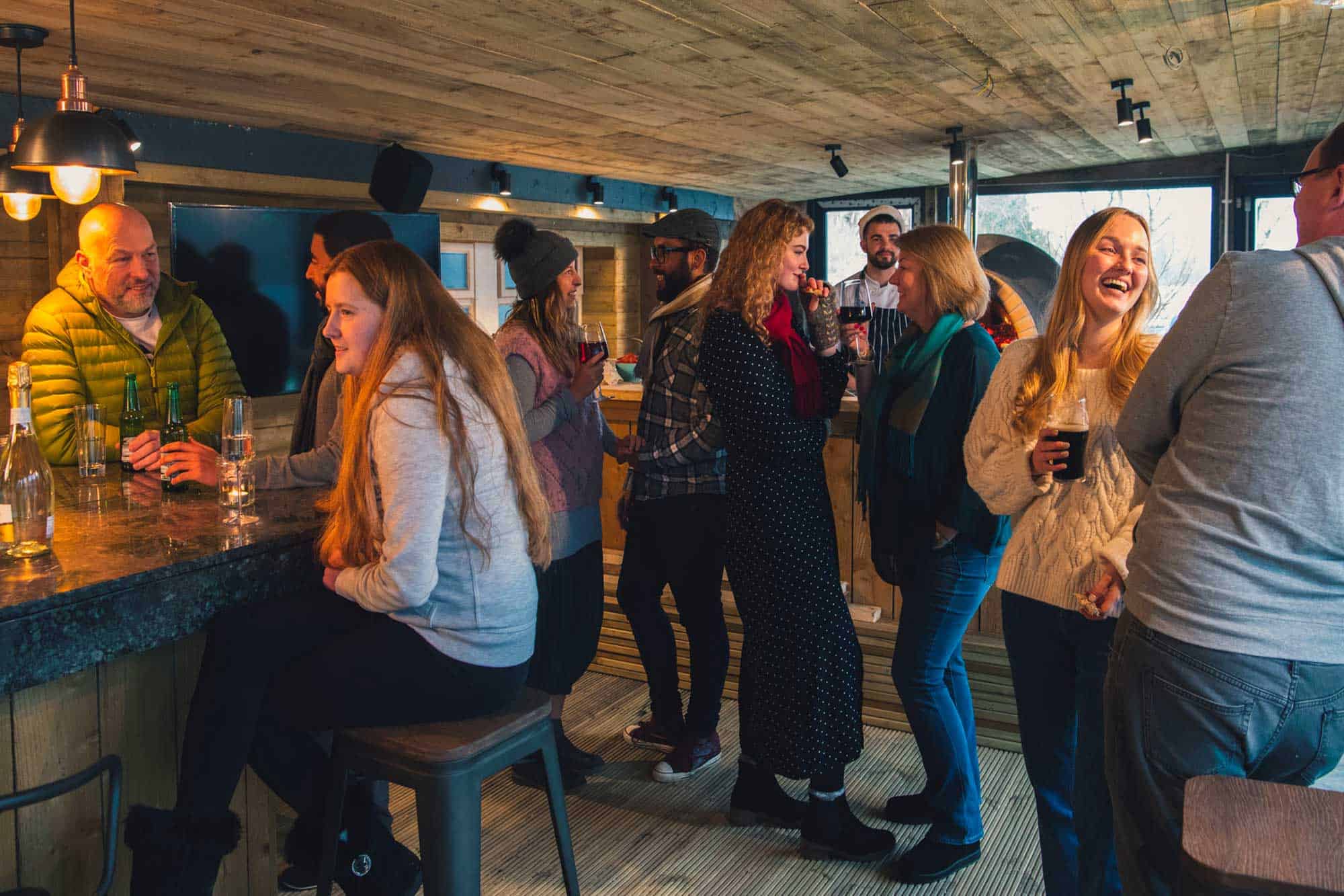 People having fun at the Ferrymans Inn