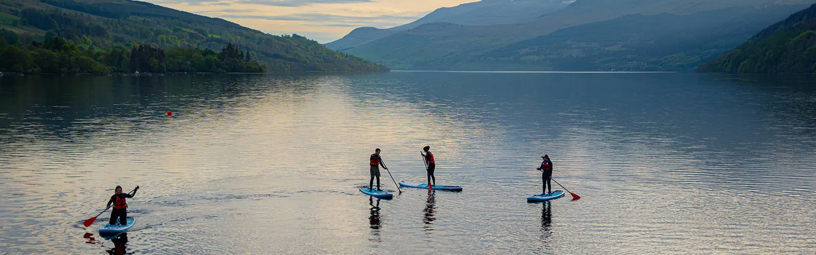 watersports on loch tay